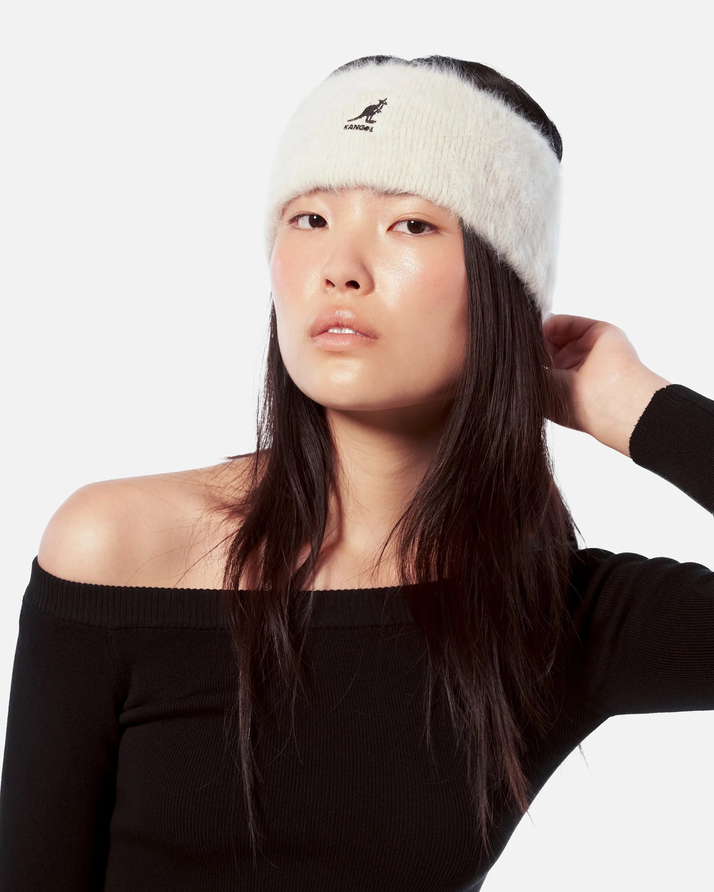 Kangol furgora headband, Weiß