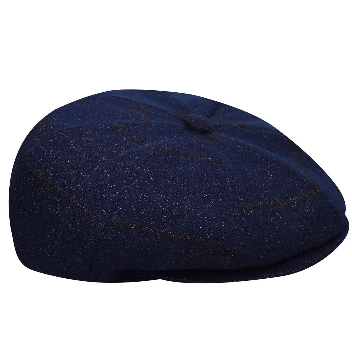 Bailey of Hollywood schiebermütze galvin subtle plaid cadet flatcap, Marine