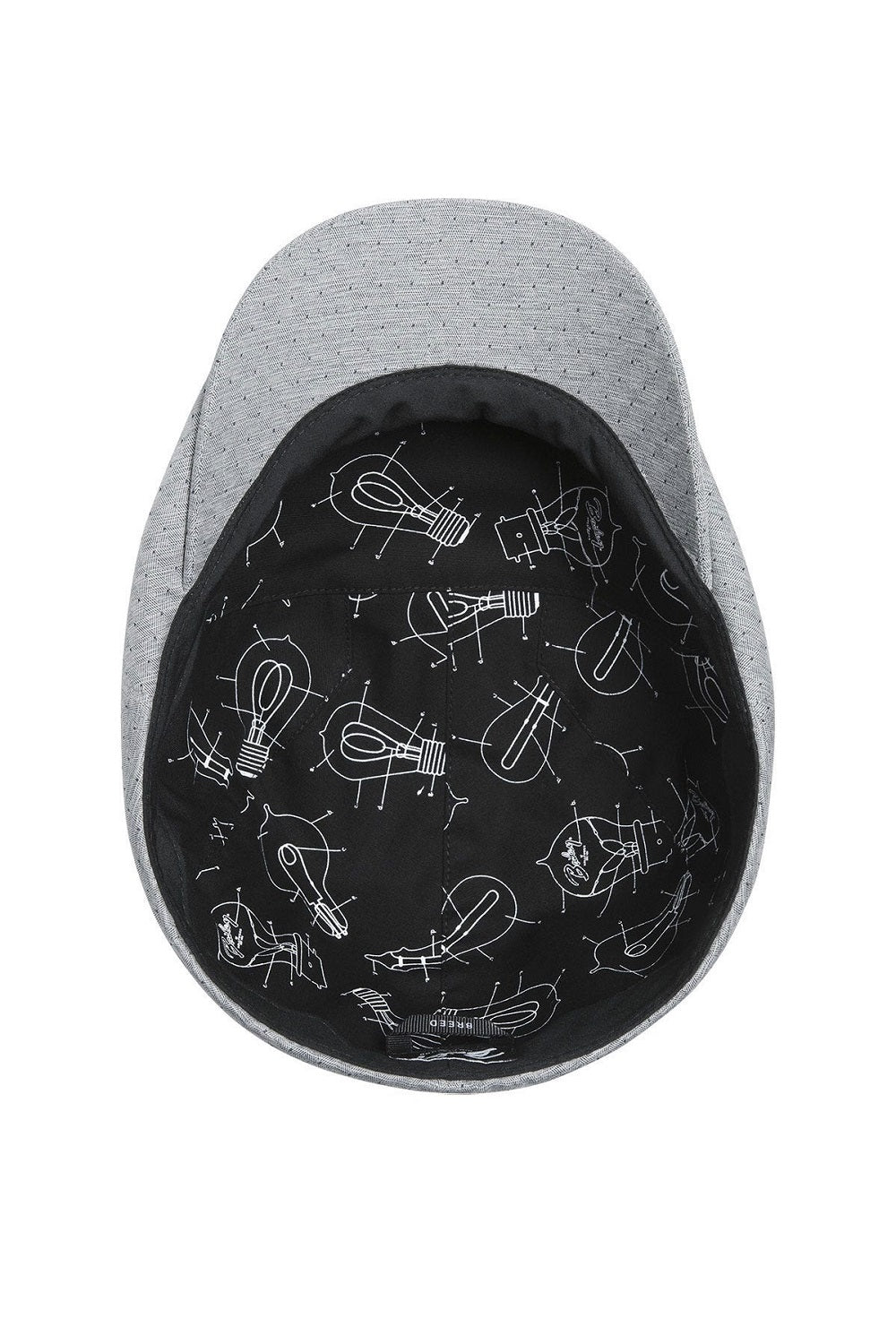 Bailey 1922 ganey flatcap, Grau