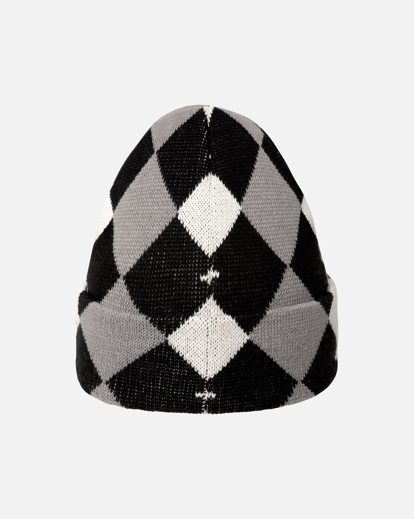 Kangol, Strickmütze gentle argyle 2 way pullon, Schwarz