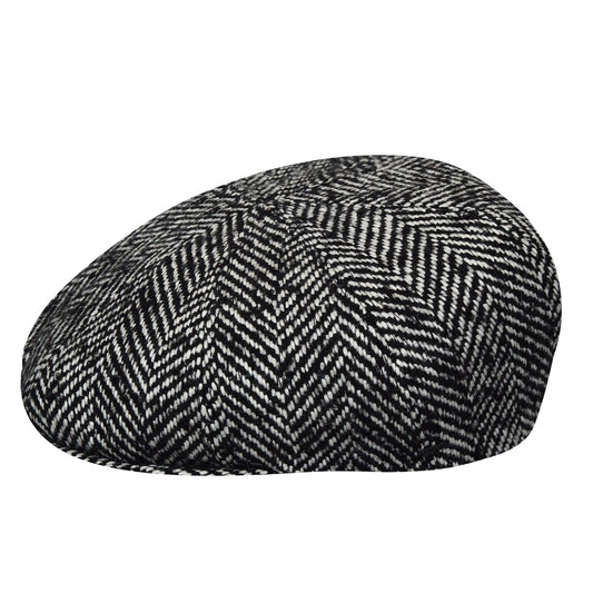 Bailey of Hollywood kufell newsboy flatcap, Schwarz