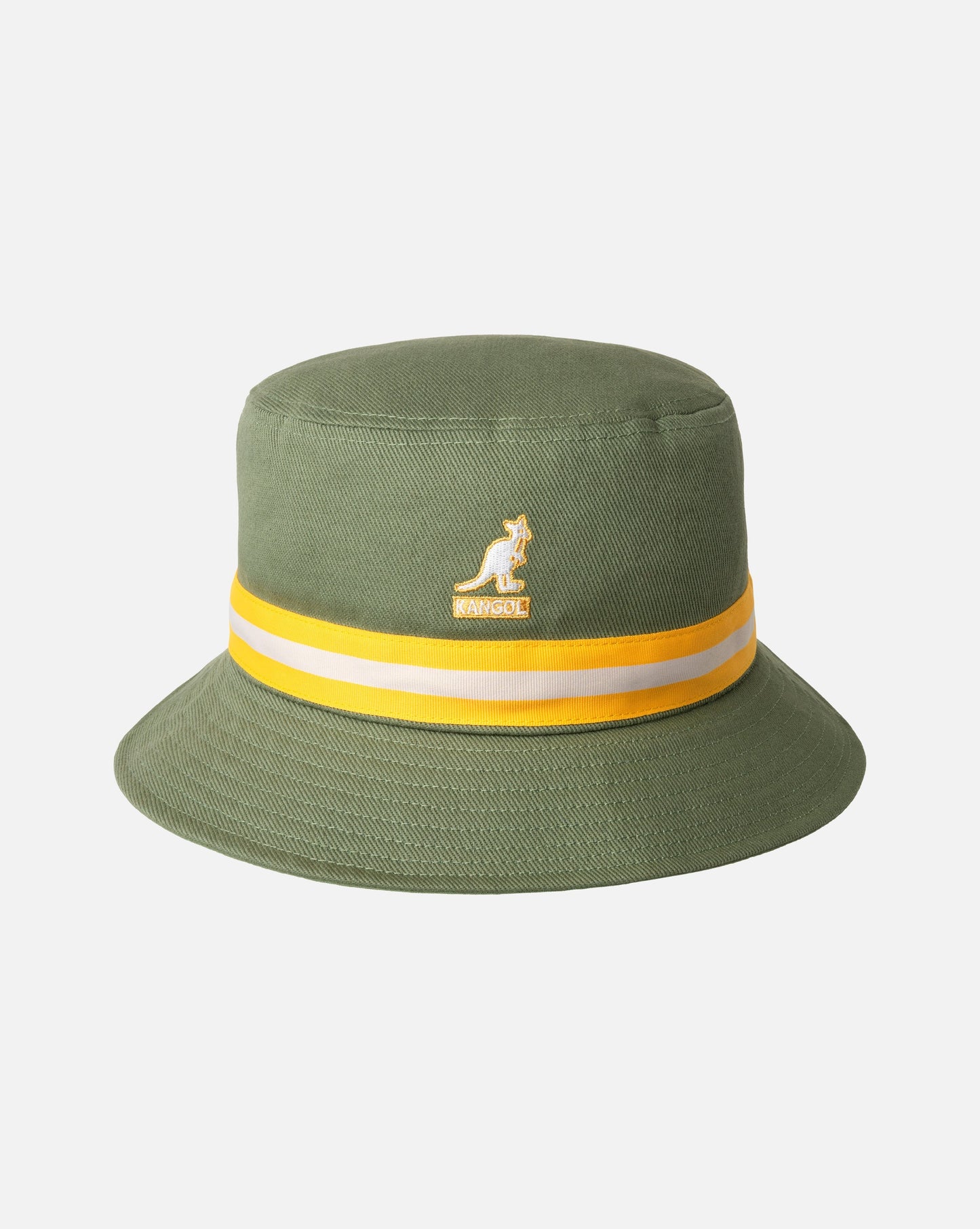 Kangol stripe lahinch bucket fischerhut, Grün