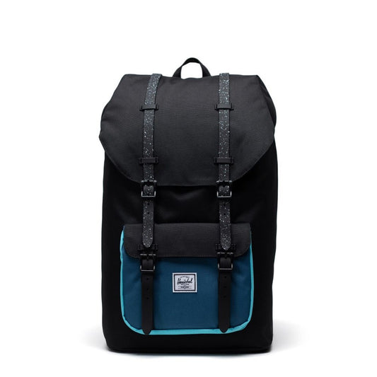 Herschel rucksack little america blue curacao ECO, Schwarz