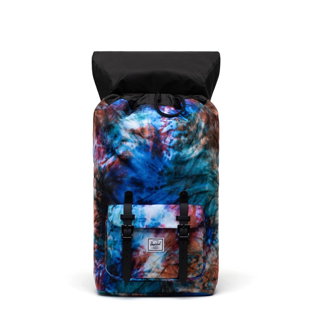 Herschel rucksack little america summer tie dye, Blau