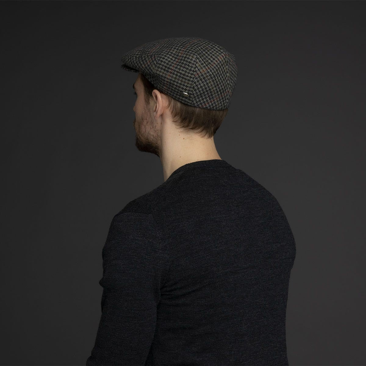 Bailey of Hollywood lord plaid flatcap, Grün