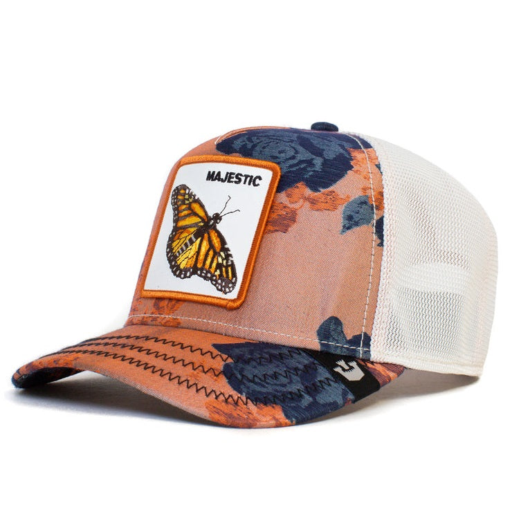 Goorin Bros trucker monarchy of rose cap, Orange