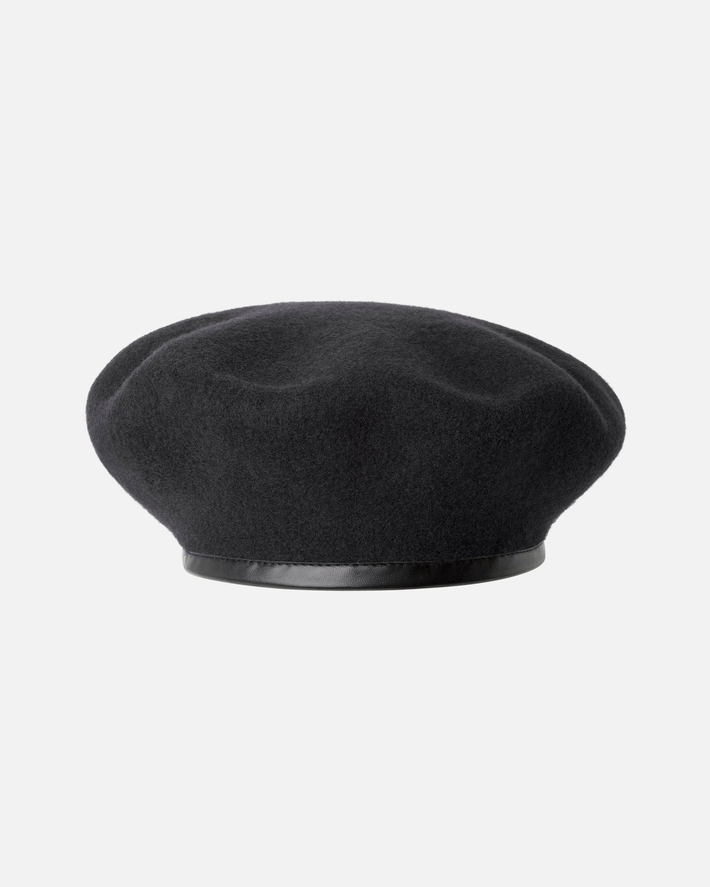 Kangol wool monty beret baskenmütze, Schwarz