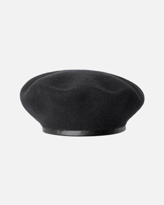 Kangol wool monty beret baskenmütze, Schwarz