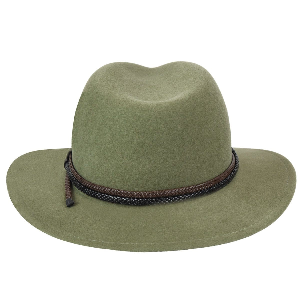 Bailey Nelles Traveller Hut LiteFelt Filzhut, Oliv Grün