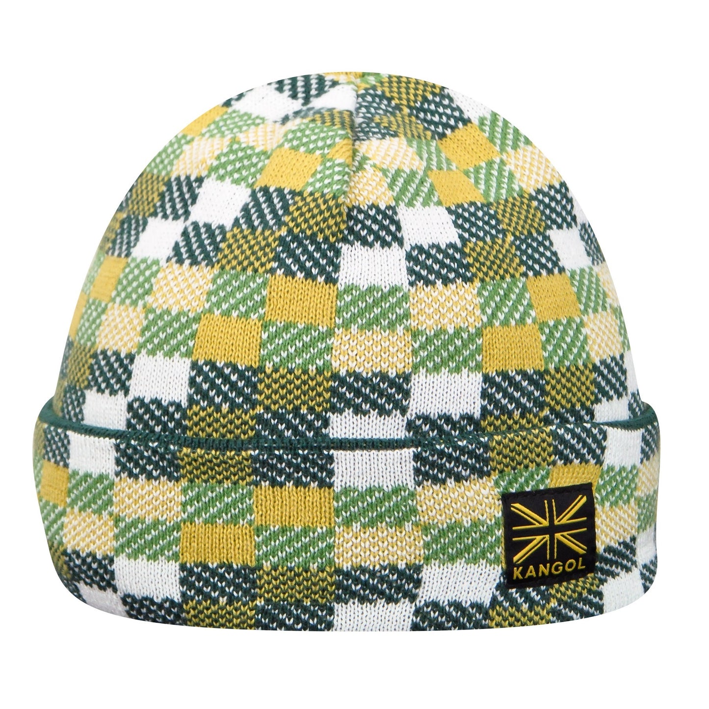 Kangol pixel reversible Muetze, Grün
