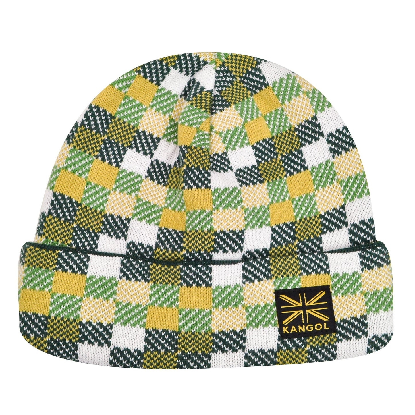 Kangol pixel reversible Muetze, Grün