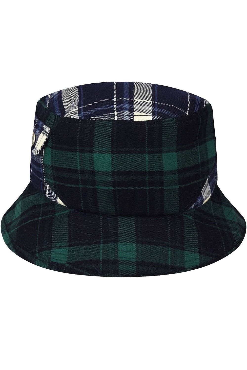 Kangol Plaid On Plaid Bucket Fischerhut, Grün