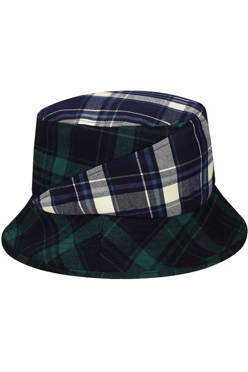 Kangol Plaid On Plaid Bucket Fischerhut, Grün