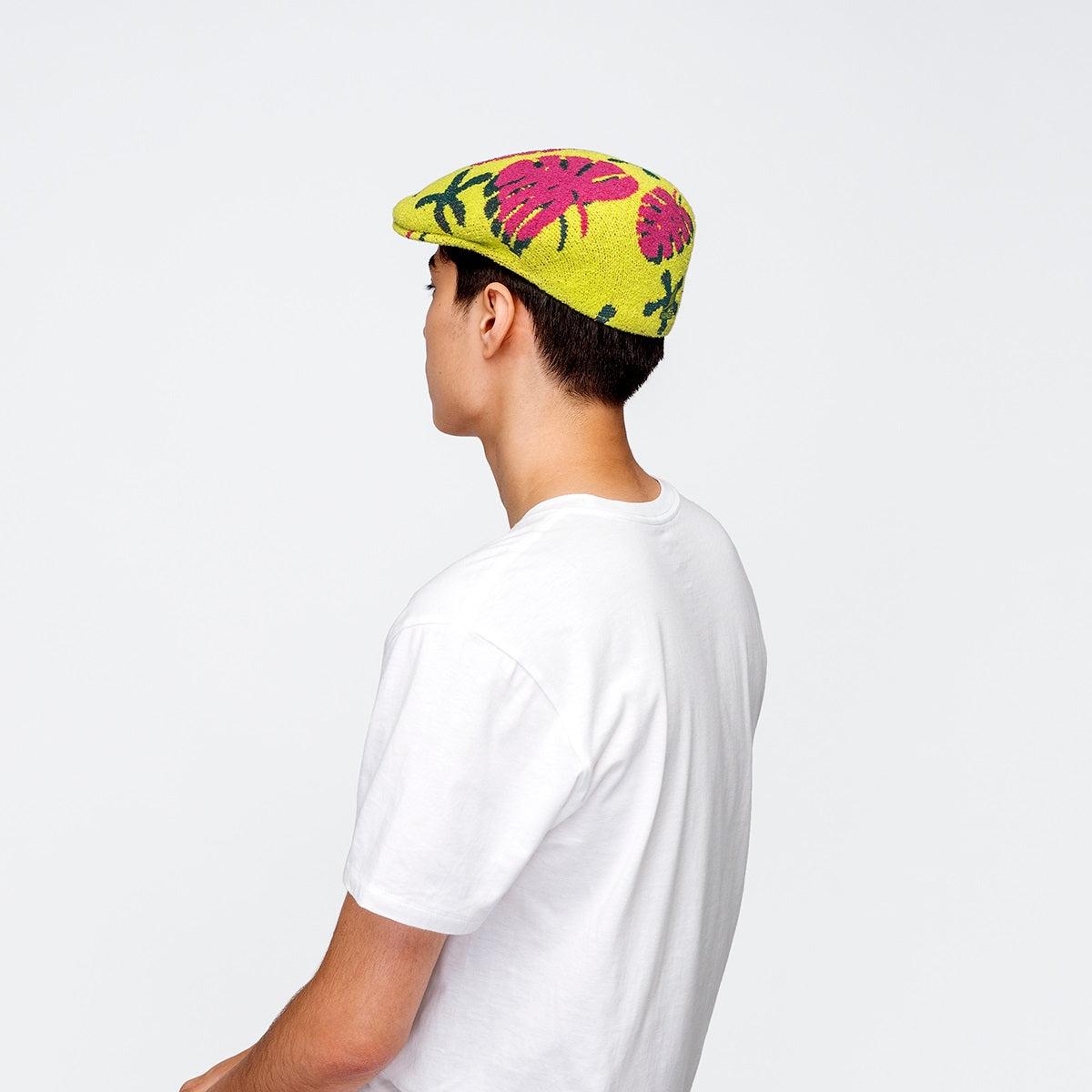 Kangol plant love 504 flatcap sulphur, Gelb