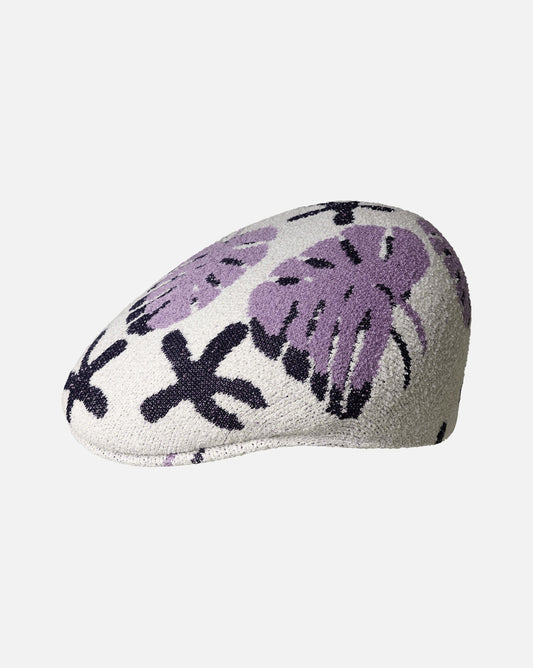 Kangol plant love 504 flatcap, Weiß