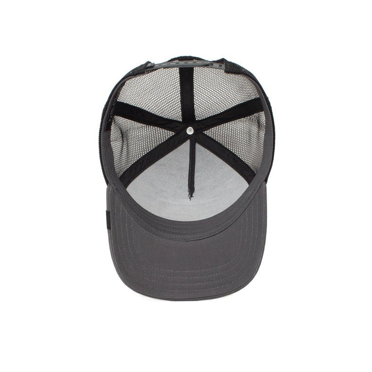 Goorin Bros primal boss trucker cap, Grau