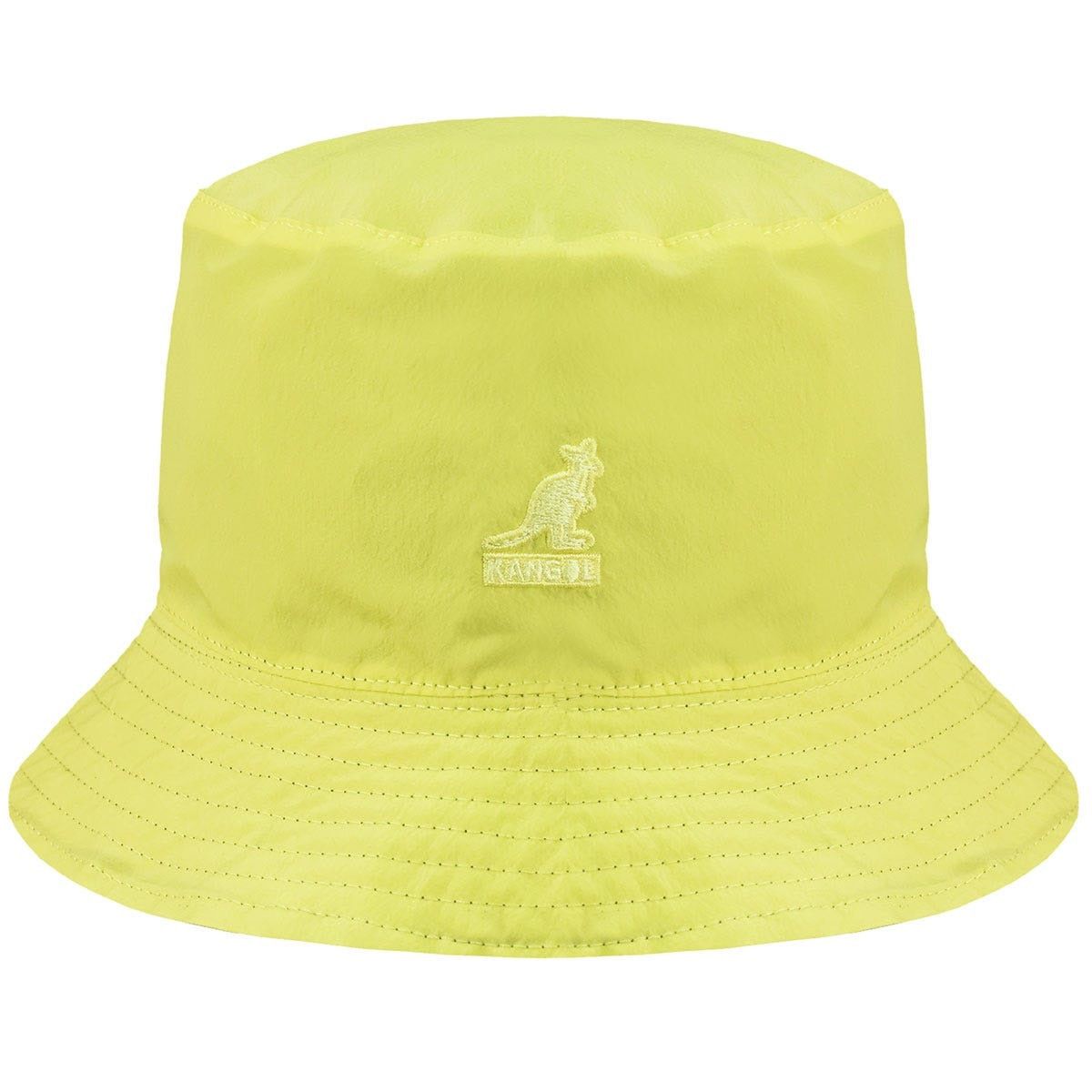 Kangol pucker check bucket fischerhut, Grün