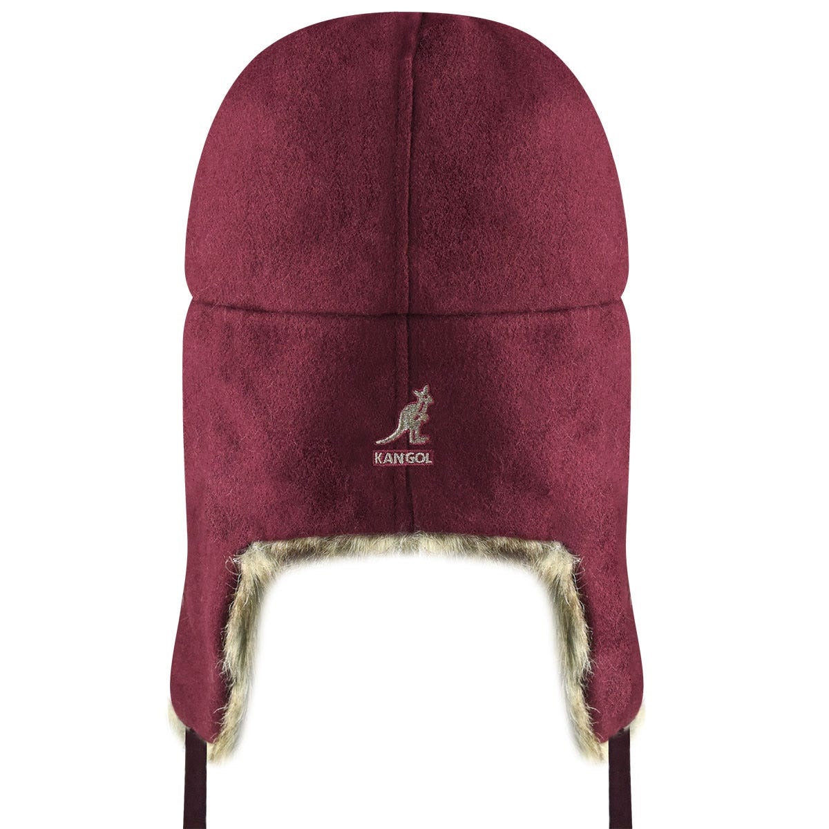 Kangol Ushanka Cap Fellmütze, Rot