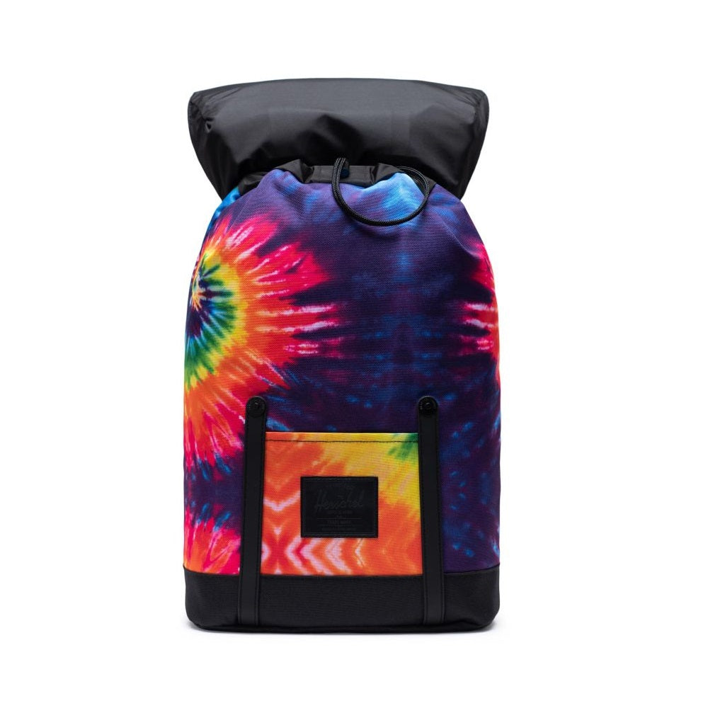 Herschel rucksack retreat rainbow tie dye, Rot