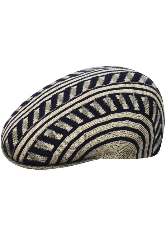 Kangol retro geo 504 flatcap, Beige