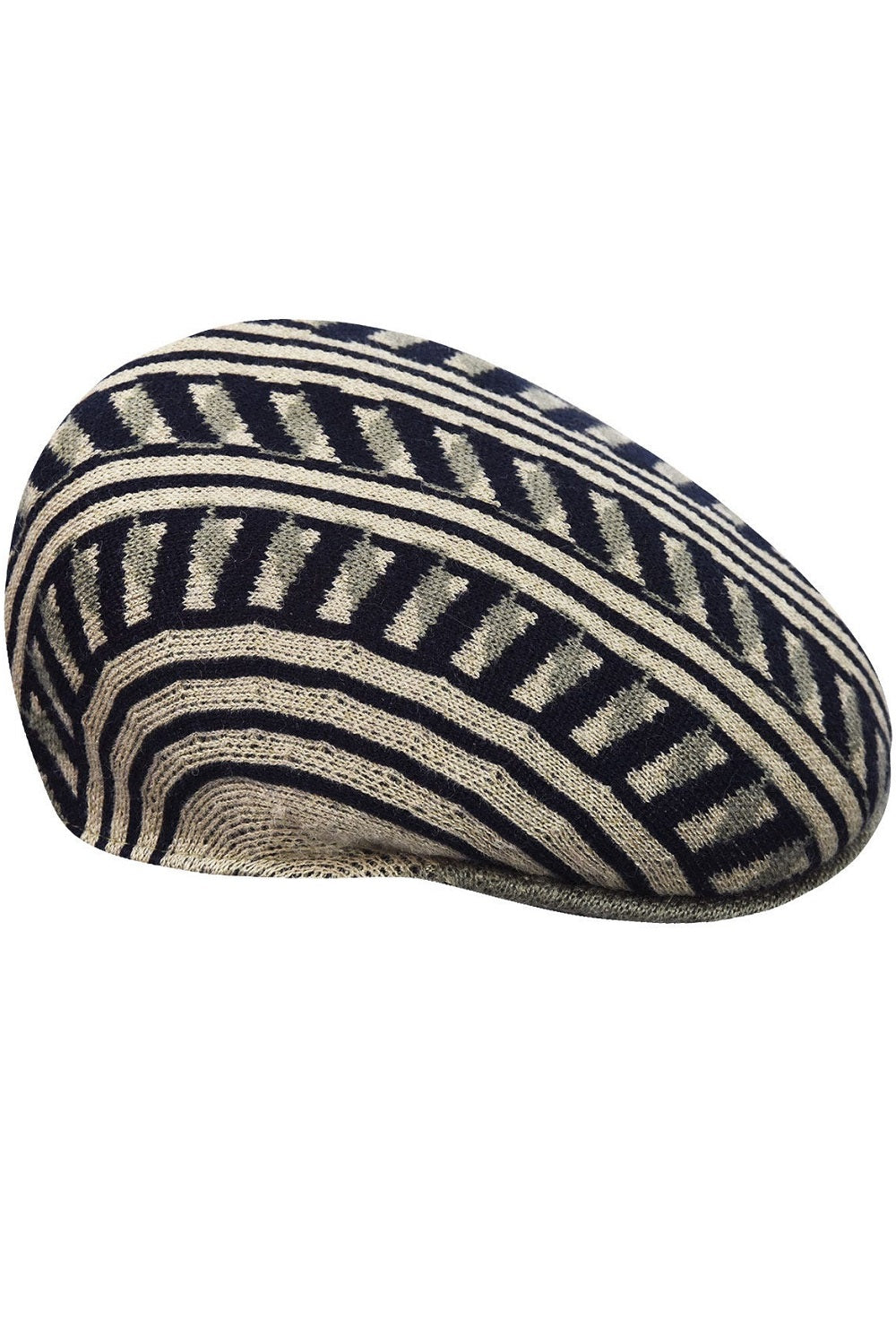 Kangol retro geo 504 flatcap, Beige