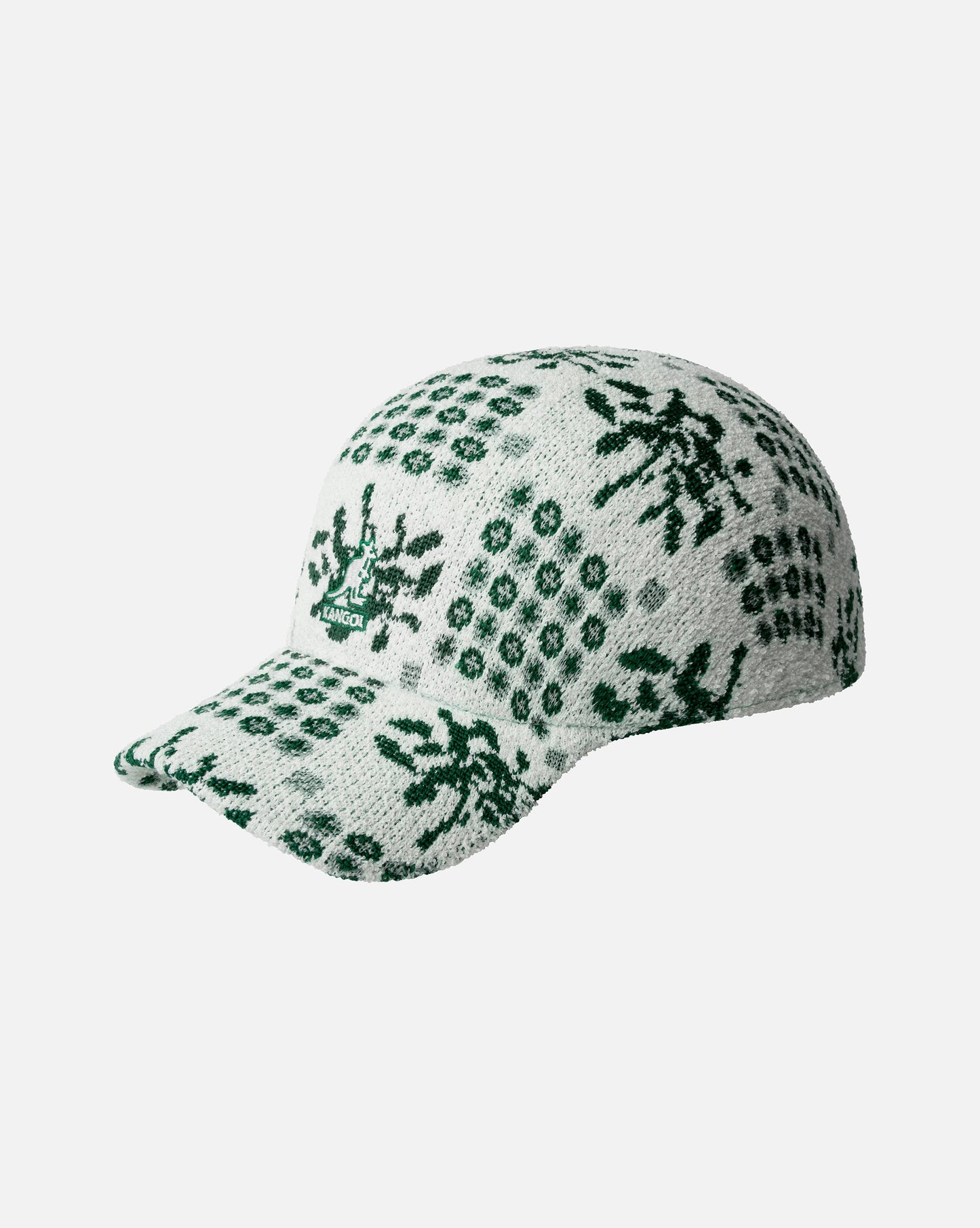 Kangol retro quaint baseball cap, Weiß