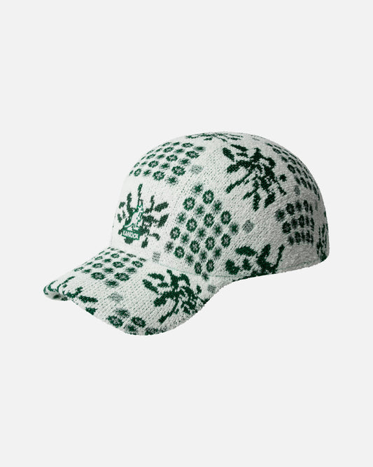 Kangol retro quaint baseball cap, Weiß
