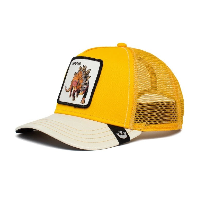 Goorin Bros roofed lizard defense trucker cap, Gelb