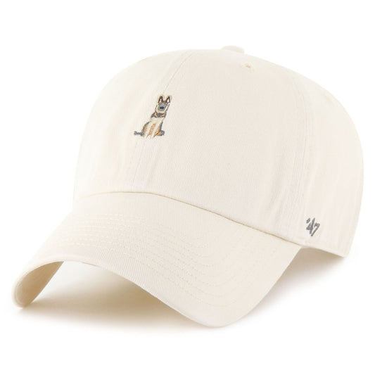 47 Brand Clean Up Icon Dogs 'Deutscher Schäferhund' Cap, Natural Weiß