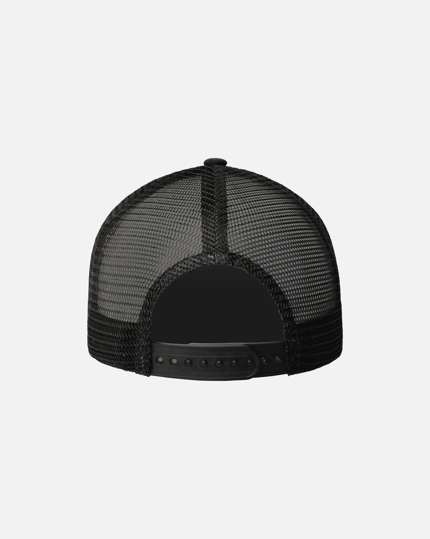 Kangol, seersucker mesh trucker cap, Schwarz
