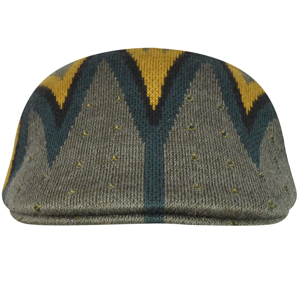 Kangol shock wave 507 flatcap, Grau