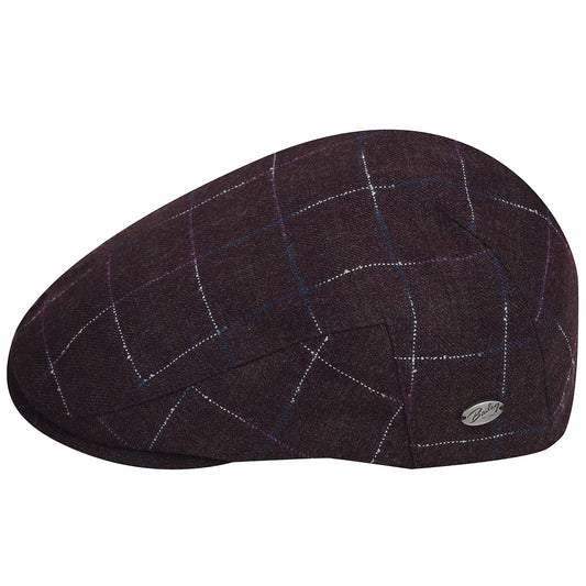 Bailey of Hollywood spark flatcap, Bordeaux Rot