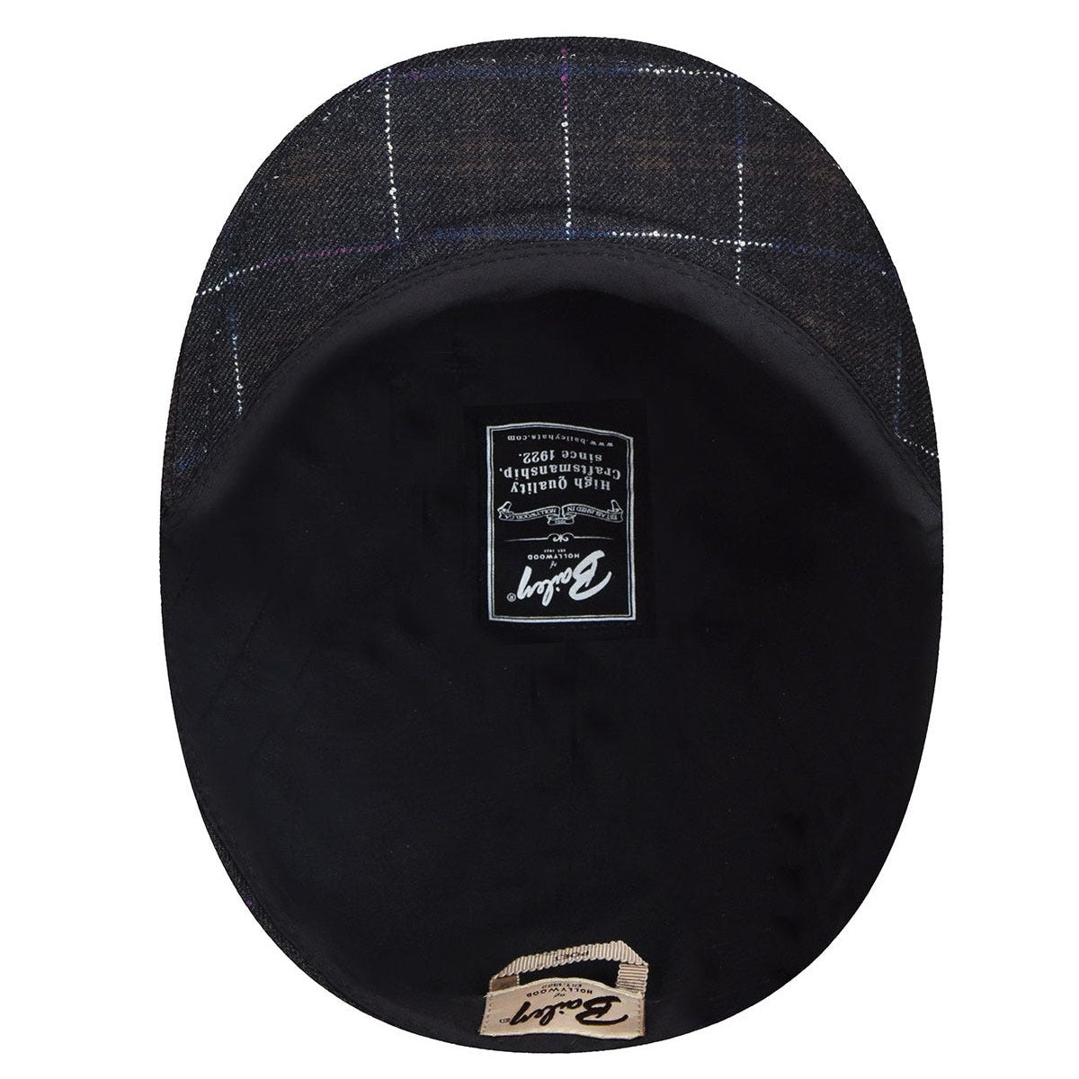 Bailey of Hollywood spark flatcap, Schwarz