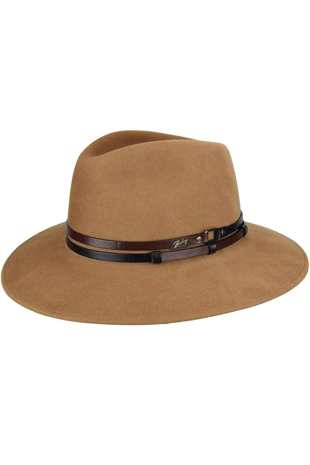 Bailey Stedman Elite Traveller Hut LiteFelt Filzhut, Camel Braun