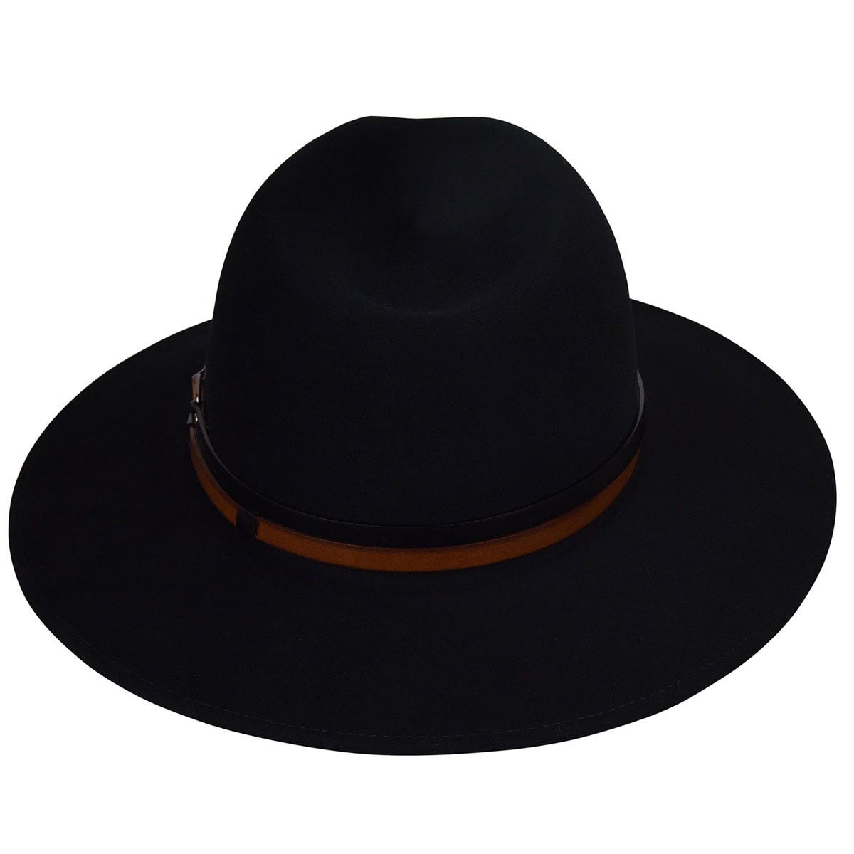 Bailey Stedman Elite Traveller Hut LiteFelt Filzhut, Schwarz