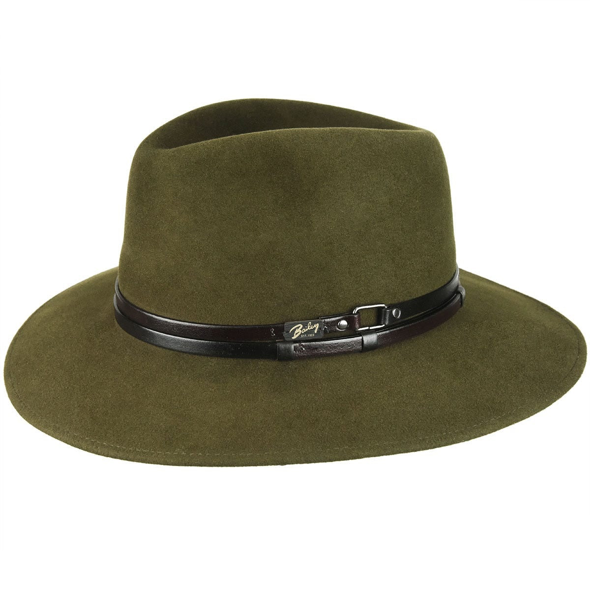 Bailey Stedman Elite Traveller Hut LiteFelt Filzhut, Grün