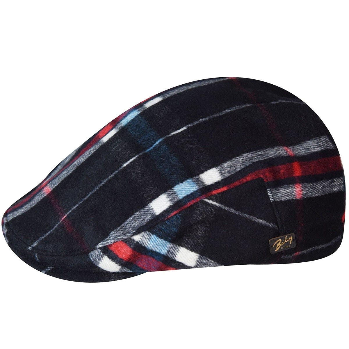 Bailey of Hollywood tembin flatcap, Dunkelblau
