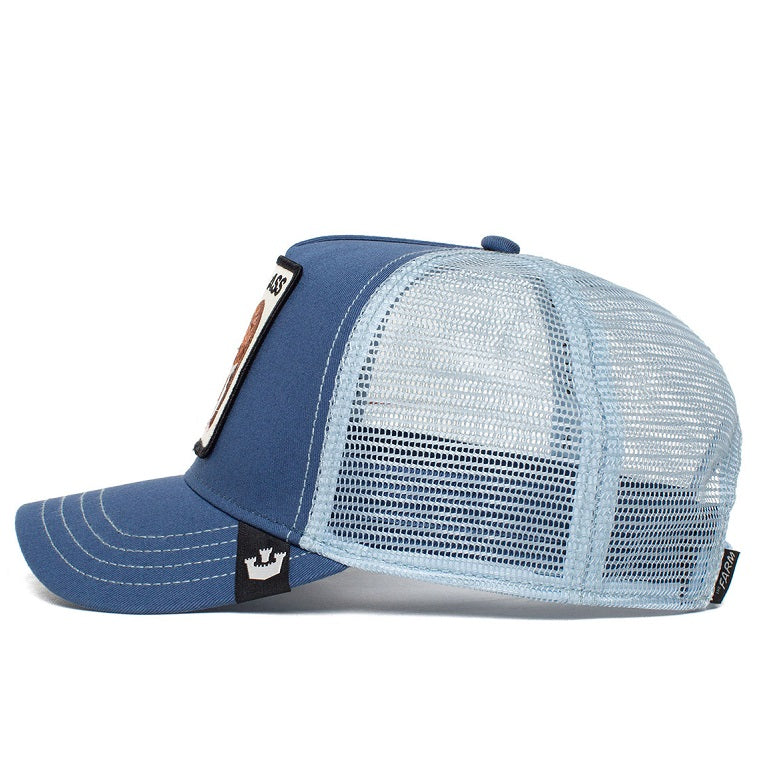 Goorin Bros the ass trucker cap, Blau