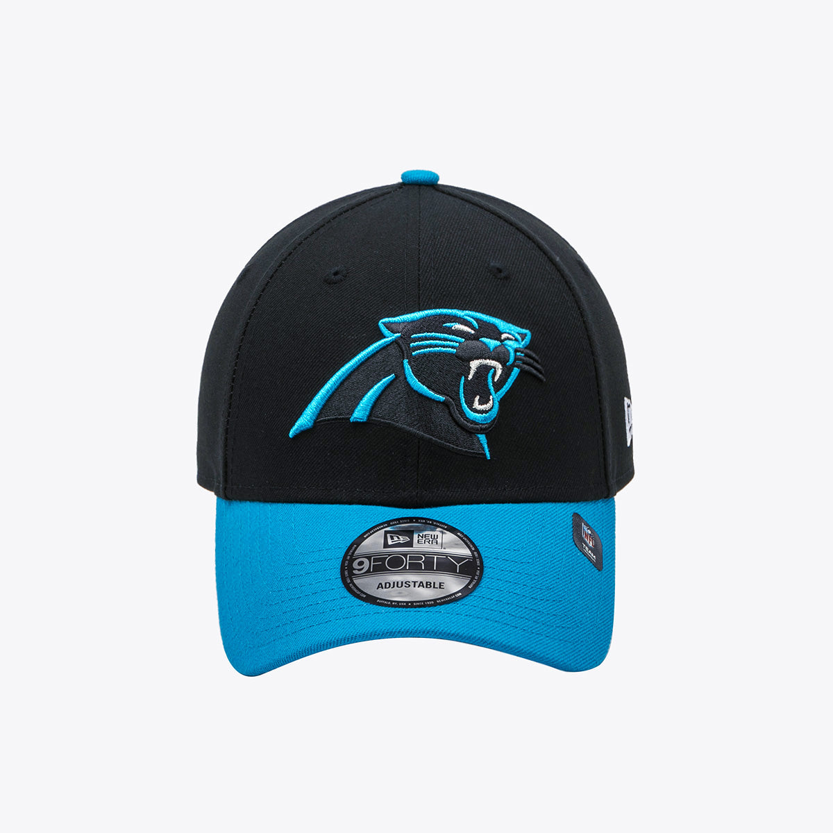 NEW ERA 9forty kappe carolina panthers the league, Schwarz