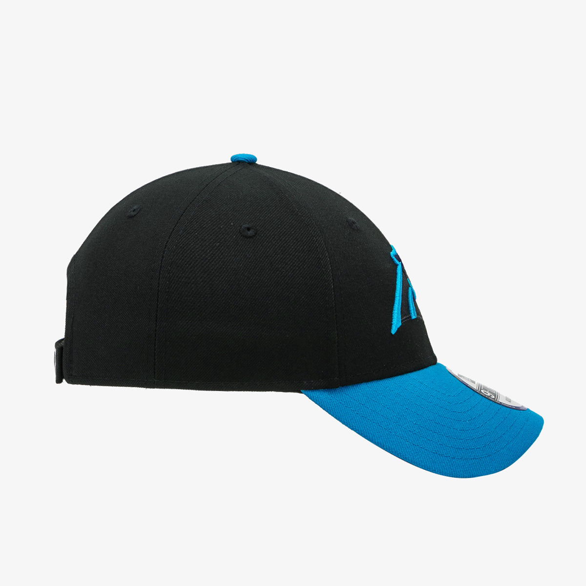 NEW ERA 9forty kappe carolina panthers the league, Schwarz