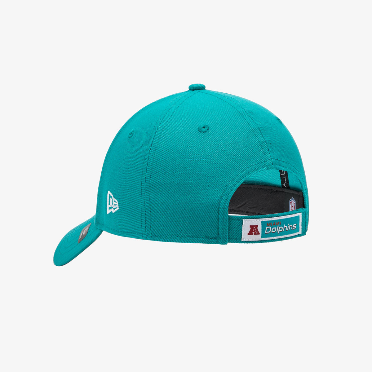 NEW ERA 9forty kappe Miami Dolphins the league, Tuerkisblau