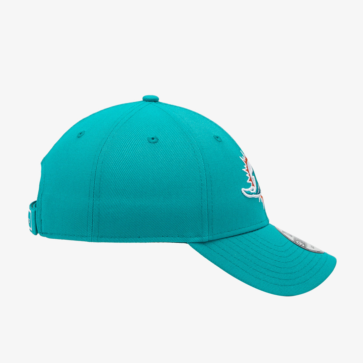 NEW ERA 9forty kappe Miami Dolphins the league, Tuerkisblau