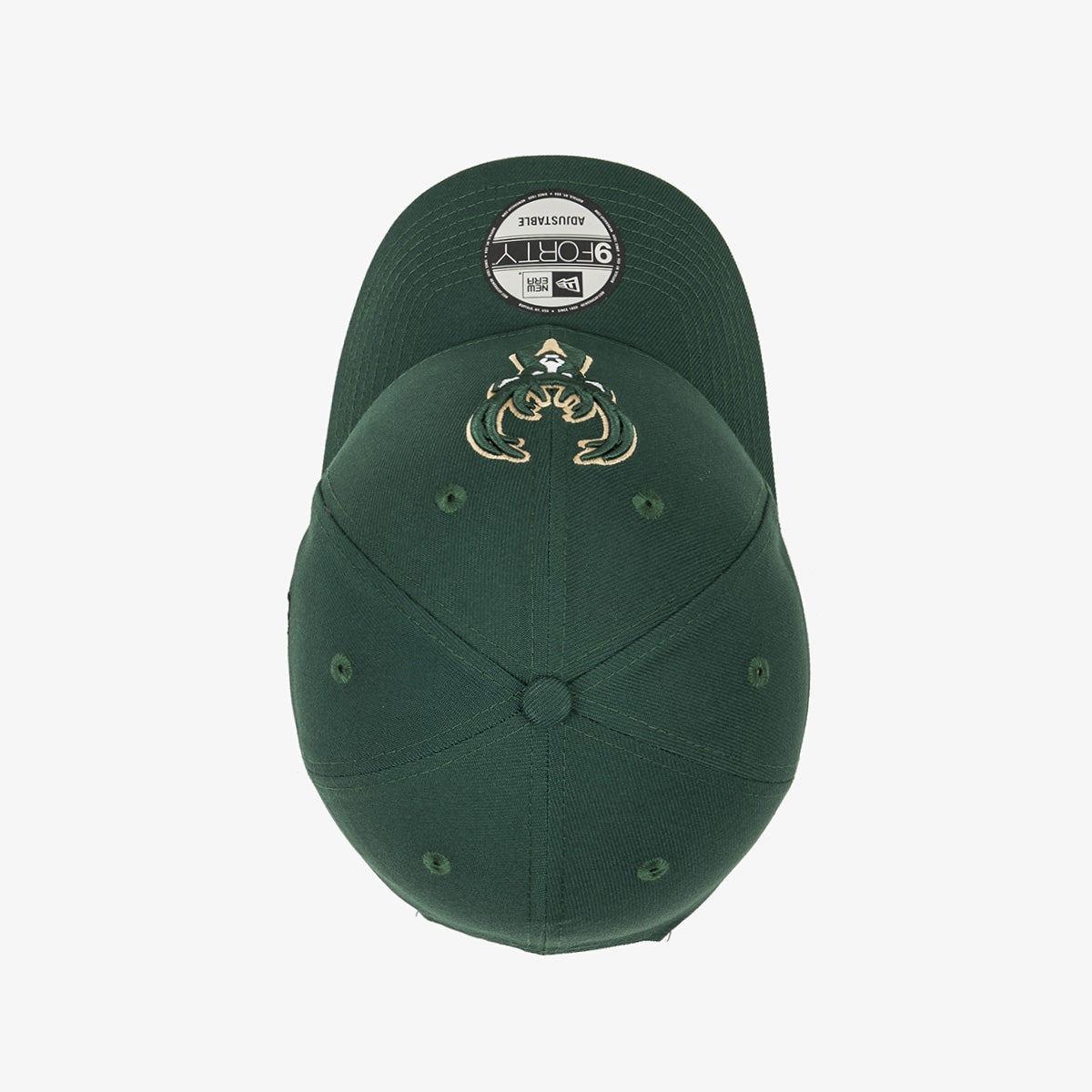 NEW ERA 9forty kappe milwaukee bucks the league, Grün
