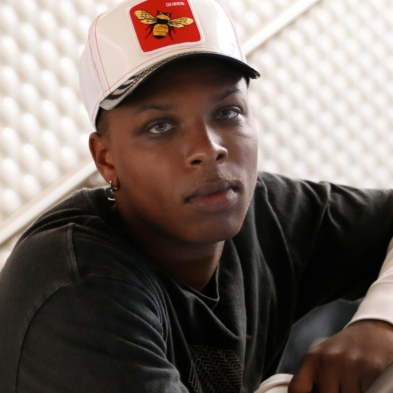 Goorin Bros the red queen trucker cap, Weiss