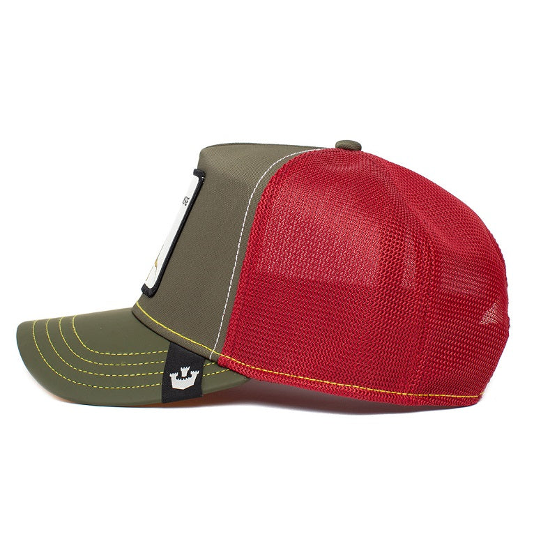 Goorin Bros thunder lizard herbivore trucker cap, Grün