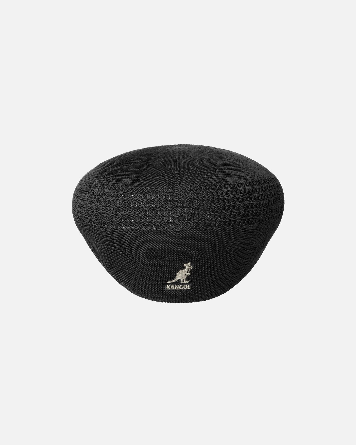 Kangol Tropic Ventair 504 Flatcap Schirmmütze, Schwarz