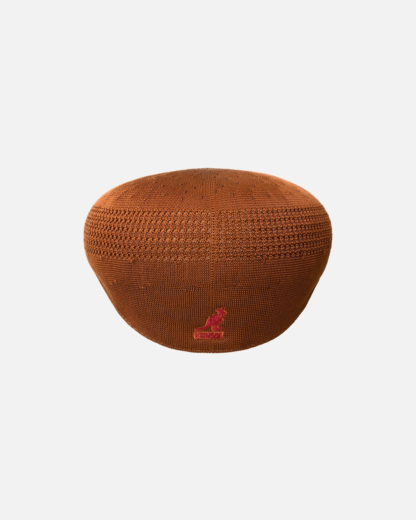 Kangol ventair 504 flatcap, Cognac Braun