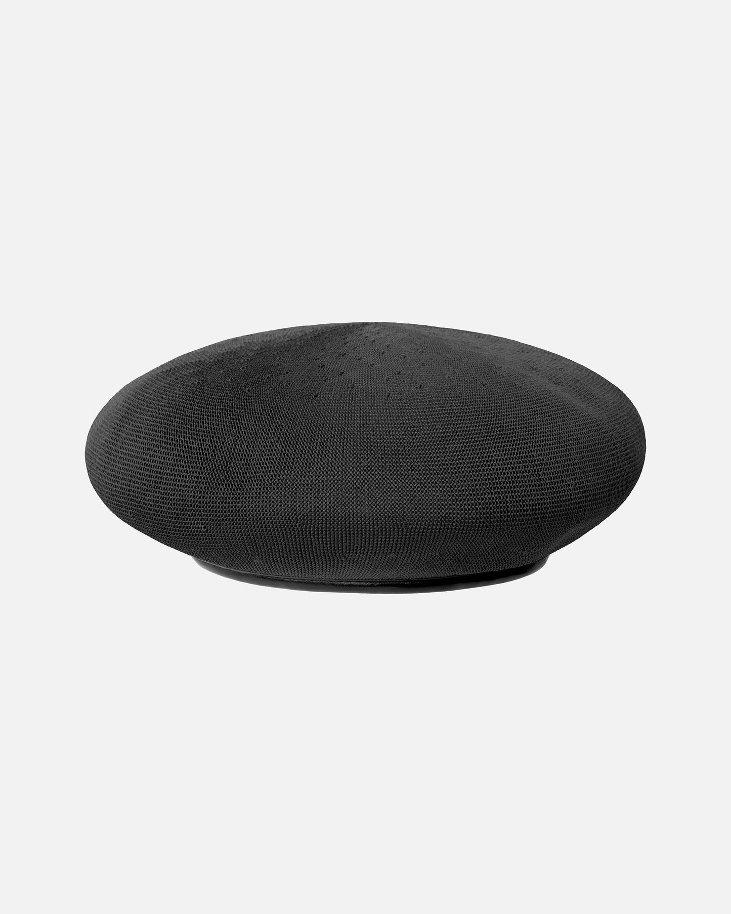 Kangol tropic monty beret baskenmütze, Schwarz