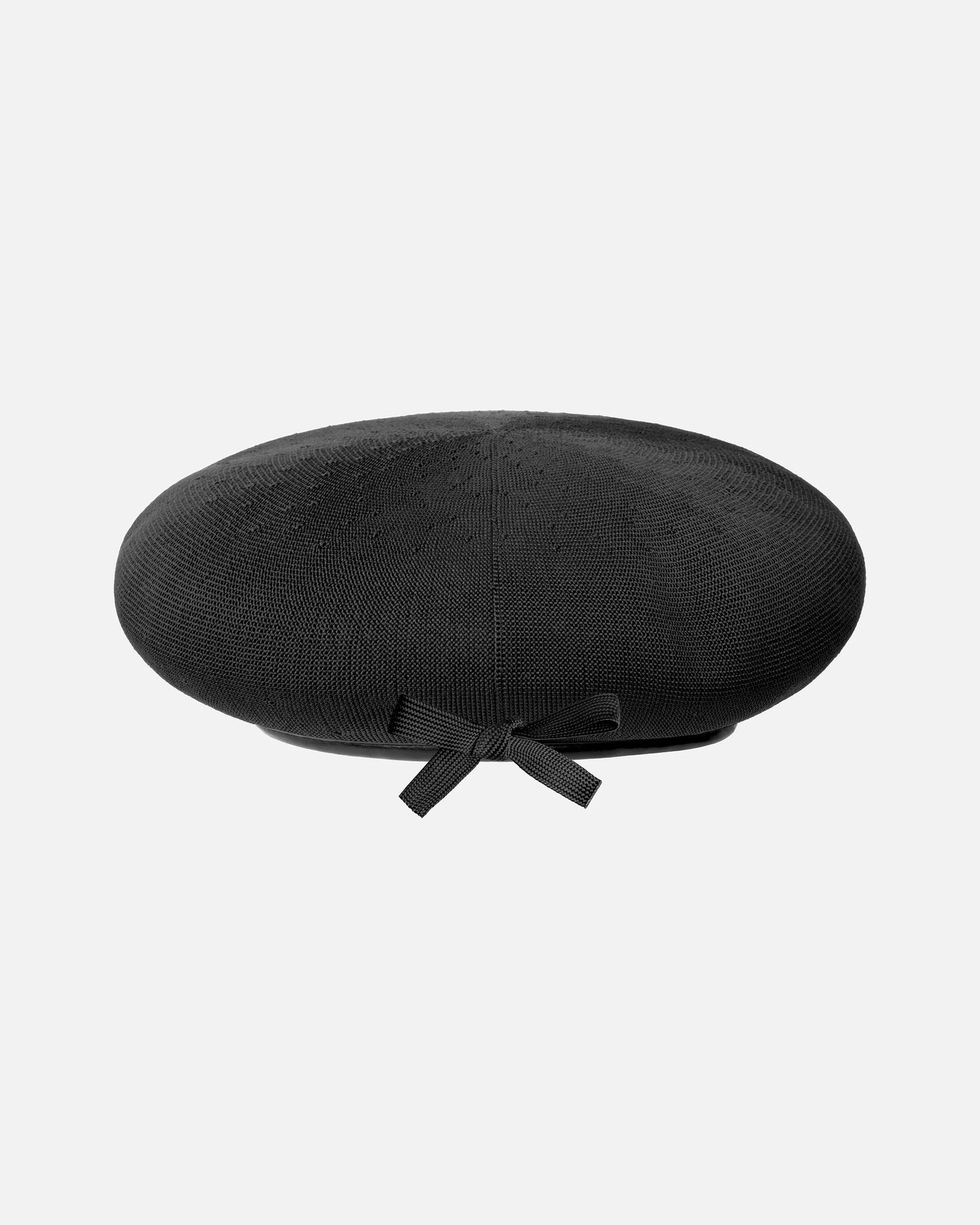 Kangol tropic monty beret baskenmütze, Schwarz