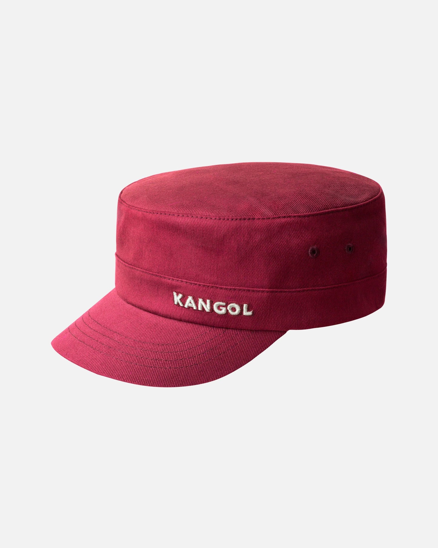 Kangol twill army cap, Rot